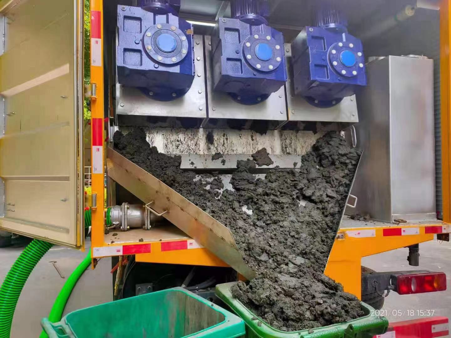 法库化粪池清掏城市维护站-泥浆净化干湿分离处理